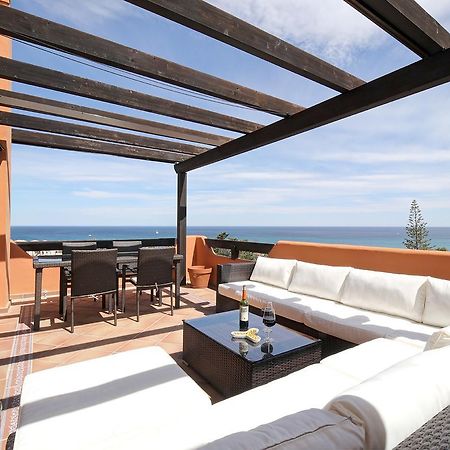 Jardines De Nueva Galera Cozy Penthouse Apartman Estepona Kültér fotó