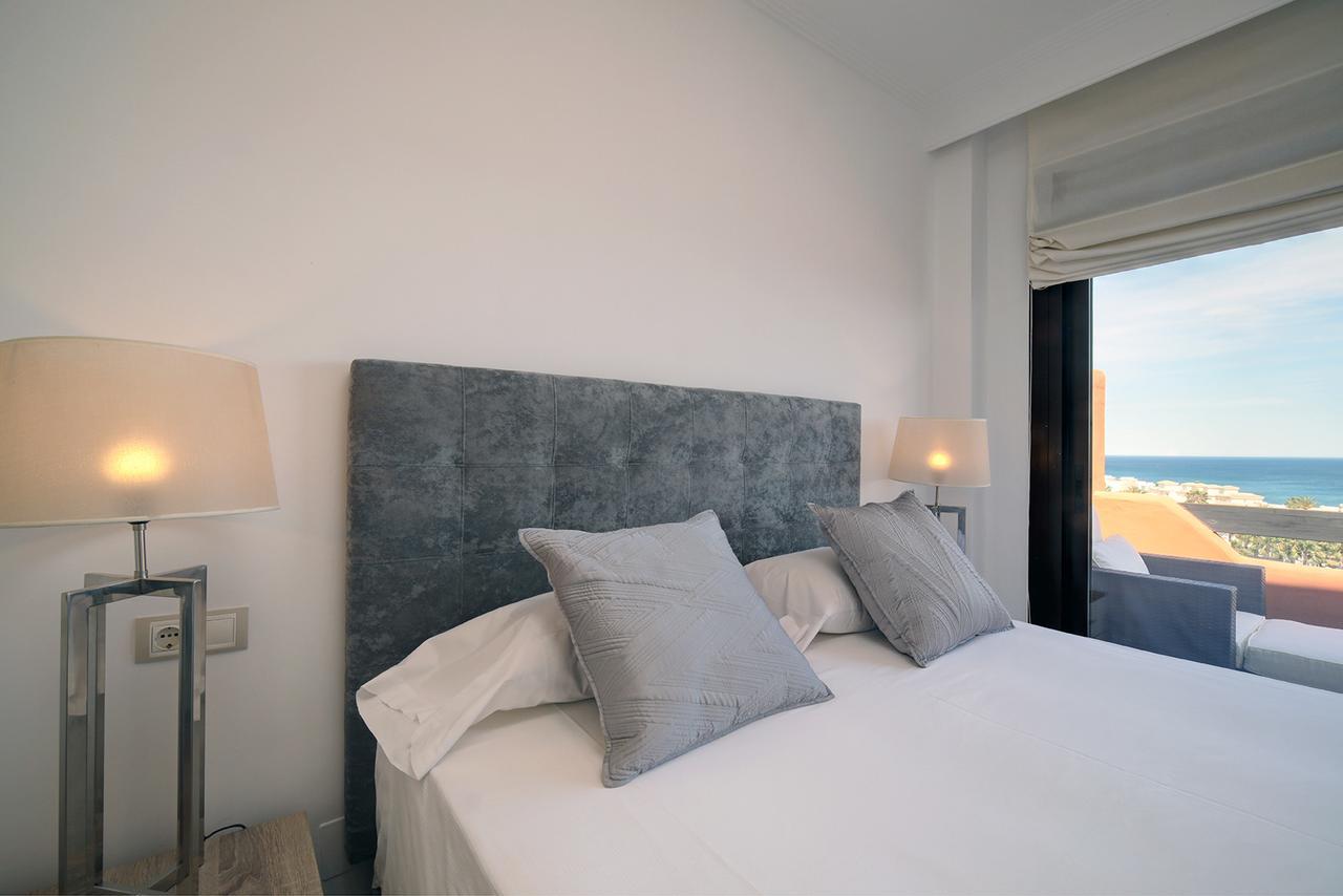 Jardines De Nueva Galera Cozy Penthouse Apartman Estepona Kültér fotó