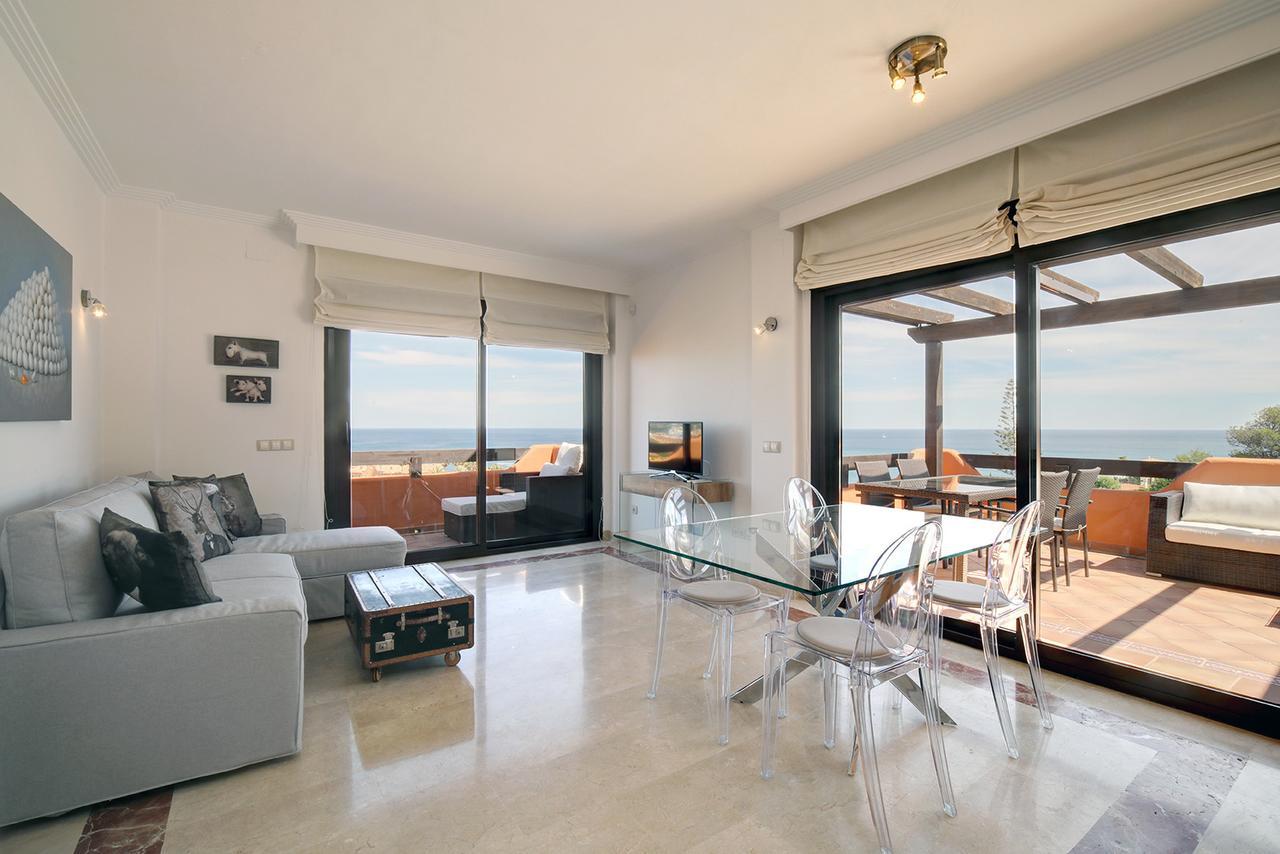 Jardines De Nueva Galera Cozy Penthouse Apartman Estepona Kültér fotó