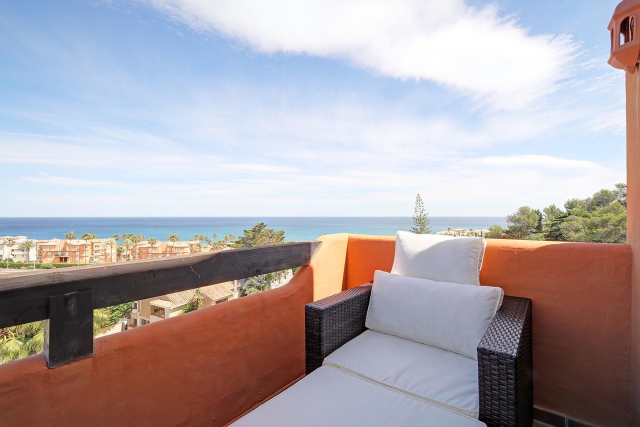 Jardines De Nueva Galera Cozy Penthouse Apartman Estepona Kültér fotó