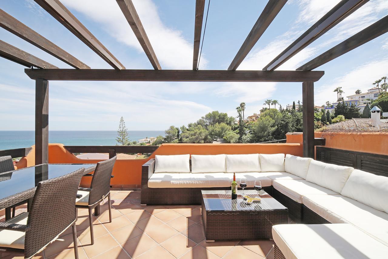 Jardines De Nueva Galera Cozy Penthouse Apartman Estepona Kültér fotó