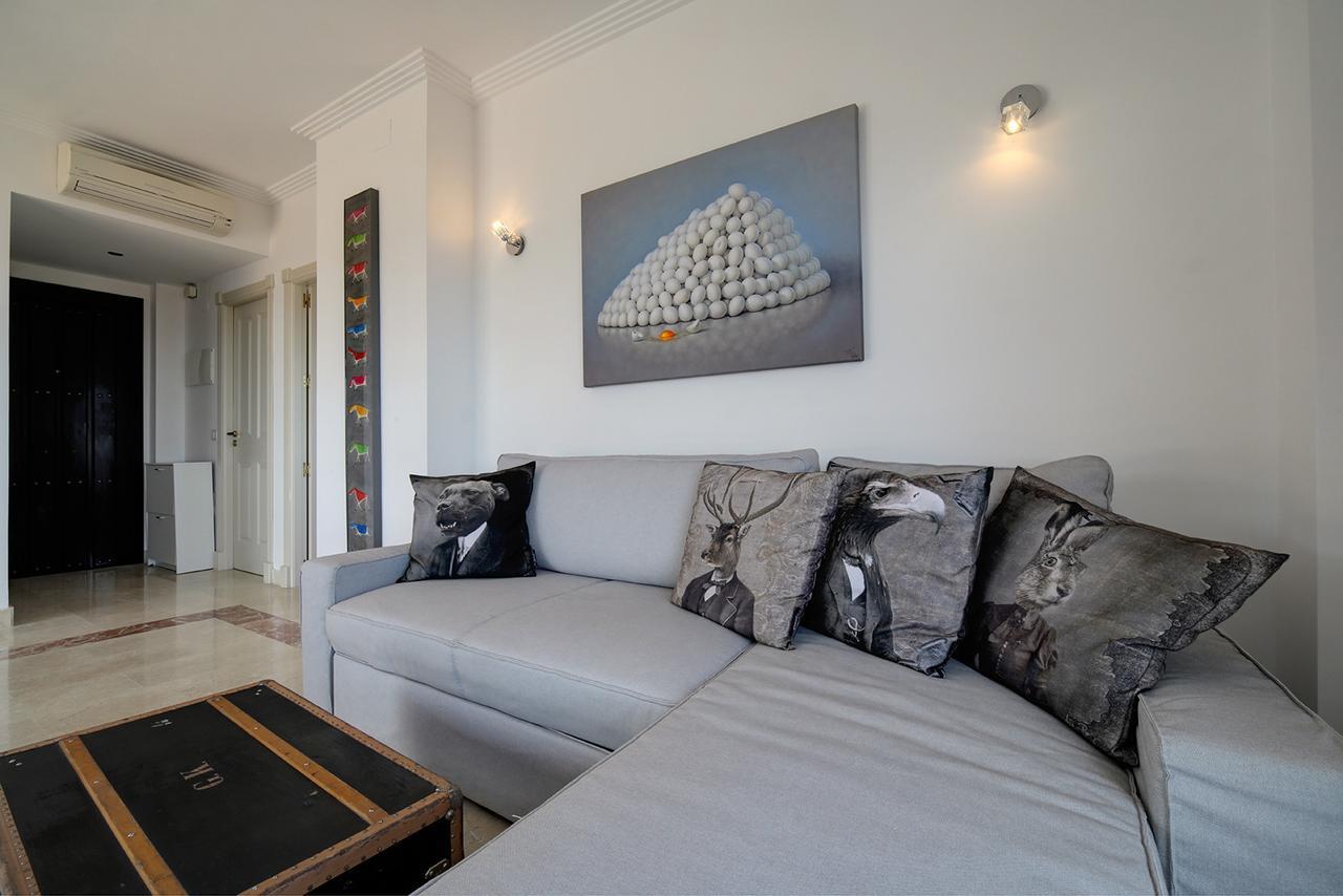 Jardines De Nueva Galera Cozy Penthouse Apartman Estepona Kültér fotó